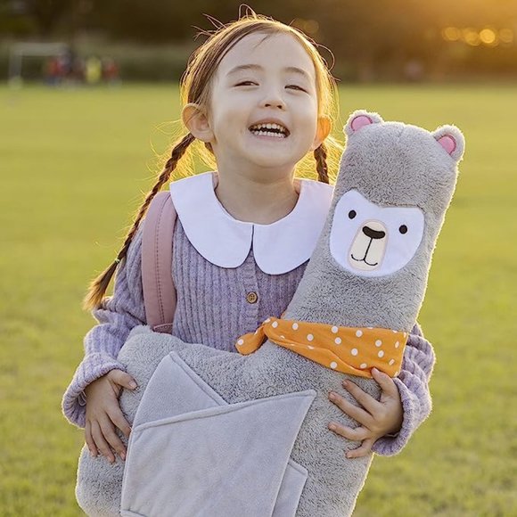 Alvie Alpaca Plush Stuffed Seat Belt Cover AdjusterNEW(K005,K006,K007,K008,K009) - Picture 4 of 7